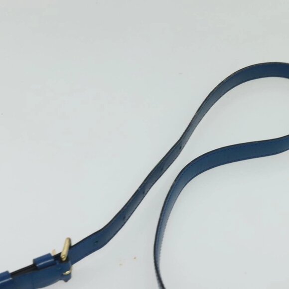 LOUIS VUITTON Epi Capuchin Shoulder Bag Blue M52345 LV Auth - Picture 5 of 15